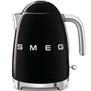 Smeg Retro 50's Style 1.7 Litre Kettle | Black Smeg Kettle Euronics Ireland