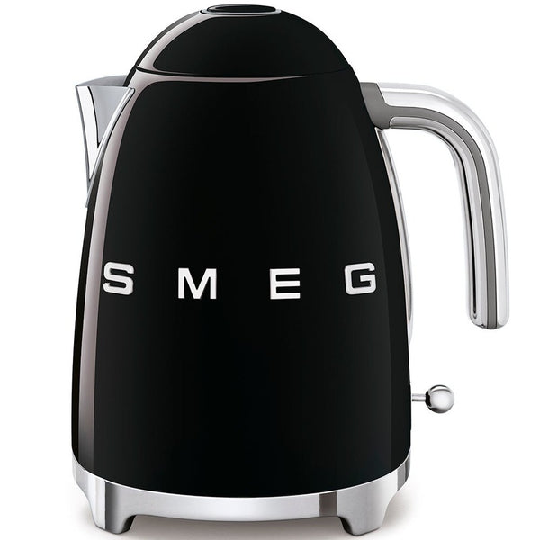 Smeg Retro 50's Style 1.7 Litre Kettle | Black Smeg Kettle Euronics Ireland