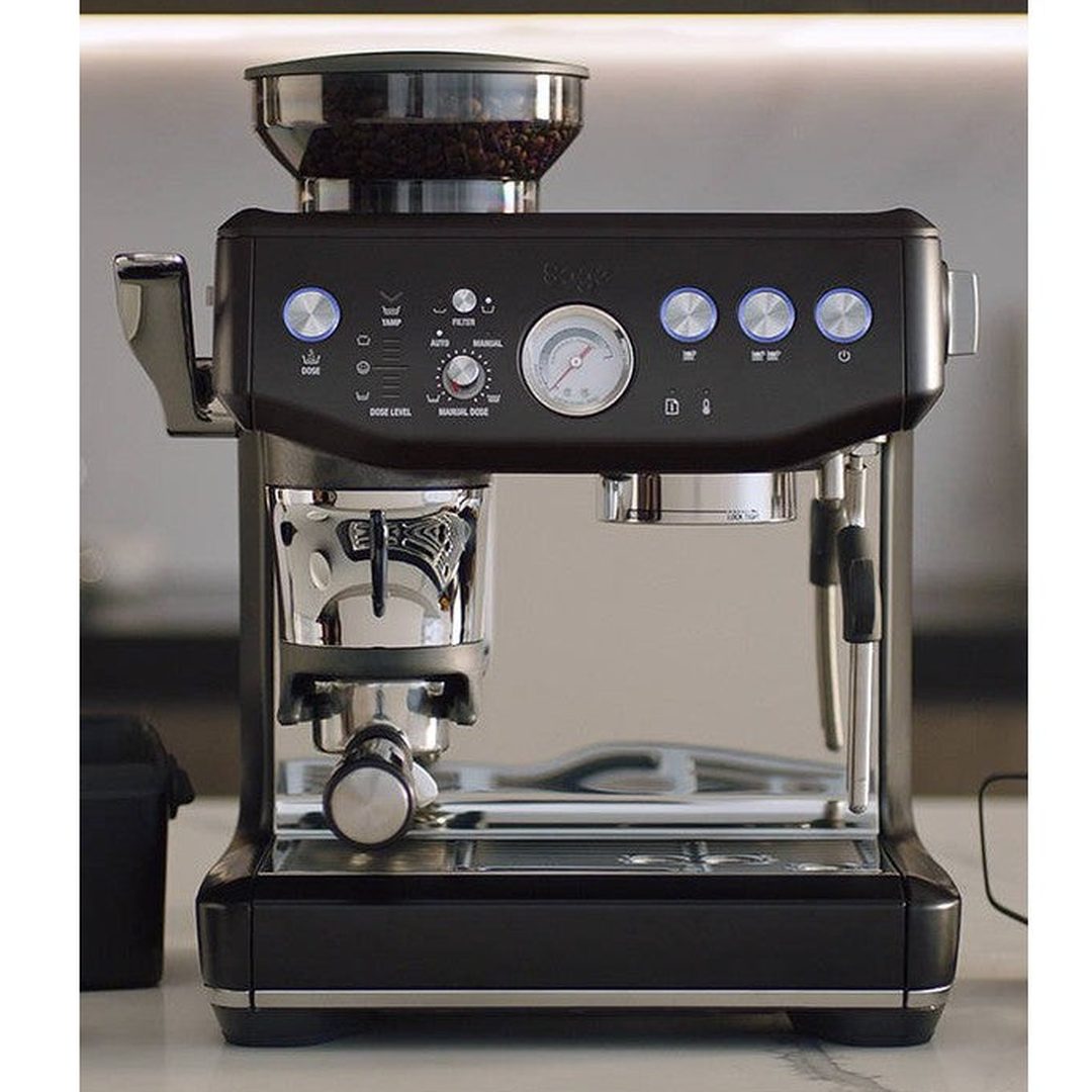 The Barista Express™ Impress by Sage | Black Sage Coffee Machine Euronics Ireland