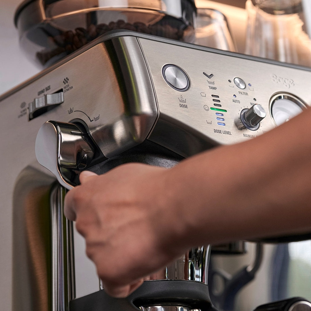 The Barista Express™ Impress by Sage Stainless Steel | SES876BSS4GUK1 Sage Coffee Machine Euronics Ireland