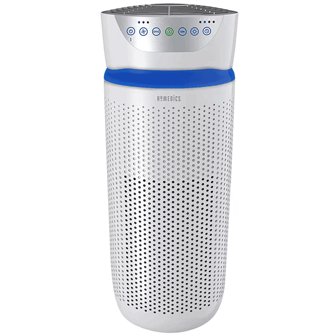 Total Clean 5-in-1 Tower Air Purifier | Large | AP-T40WT Homedics Air Purifier Euronics Ireland
