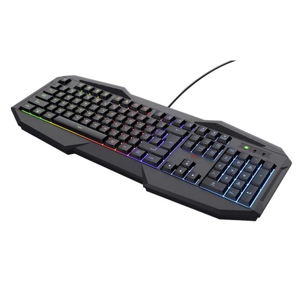 Trust Illuminated Rainbow Gaming Keyboard | 22514 Trust Keyboard Euronics Ireland