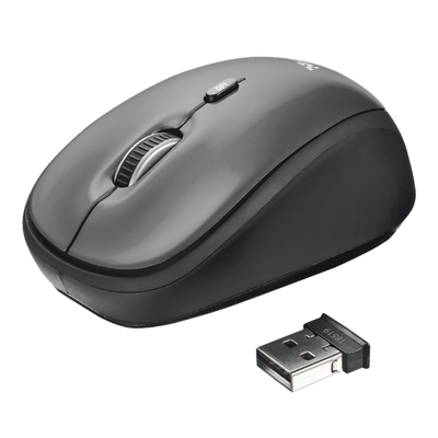 Trust Yvi Optical Wireless Mouse | Black Trust Mouse Euronics Ireland