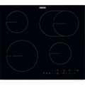 Zanussi 4 Zone Electric Ceramic Hob | Black Zanussi Hob Euronics Ireland