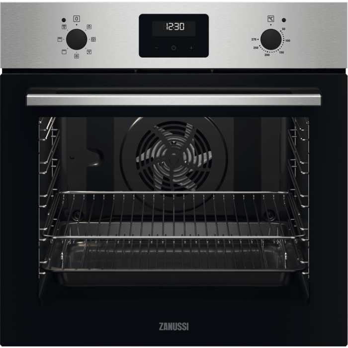 Zanussi 60cm Built-In Single Oven | ZOHNX3X1 Zanussi Oven Euronics Ireland