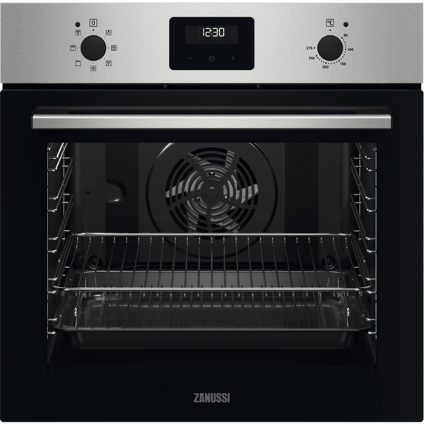 Zanussi 60cm Built-In Single Oven | ZOHNX3X1 Zanussi Oven Euronics Ireland